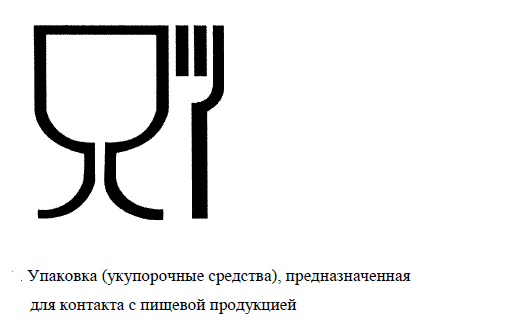 Образец маркировки пищевой продукции